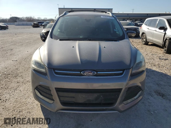 2013 Ford Escape Titanium with VIN 1FMCU0J90DUD23778, listed as a Copart auction lot 43647835 with 130,558 mi miles and Salvage Title. Bid and sale history available at carsss.com. Image 5.