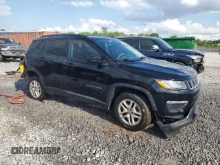 2018 Jeep Compass Sport с VIN 3C4NJCAB5JT335280, выставлен на аукционе Copart как лот 54524935 с пробегом 104 436 миль миль и Списание • Salvage title. История ставок и продаж доступна на DreamBid. Изображение 4.