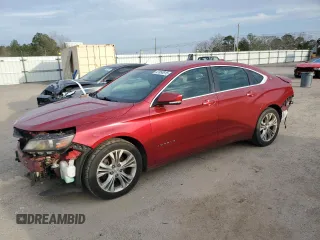 2015 Chevrolet Impala LT with VIN 2G1125S33F9101978, listed as a Copart auction lot 47850815 with 150,852 mi miles and Salvage Title. Bid and sale history available at carsss.com. Image 1.