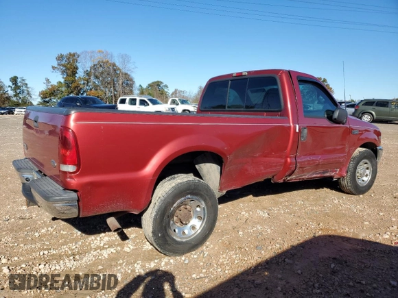 2002 Ford Super Duty F-250 XL with VIN 1FTNF20L92EC03484, listed as a Copart auction lot 80049824 with 226,778 mi miles and Salvage Title. Bid and sale history available at carsss.com. Image 3.