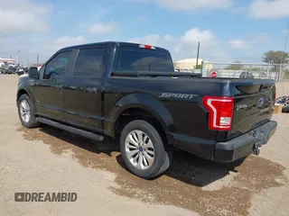 2016 Ford F-150 XL with VIN 1FTEW1CP0GKF64555, listed as a IAAI auction lot 41878823 with 160,436 mi miles and . Bid and sale history available at carsss.com. Image 3.