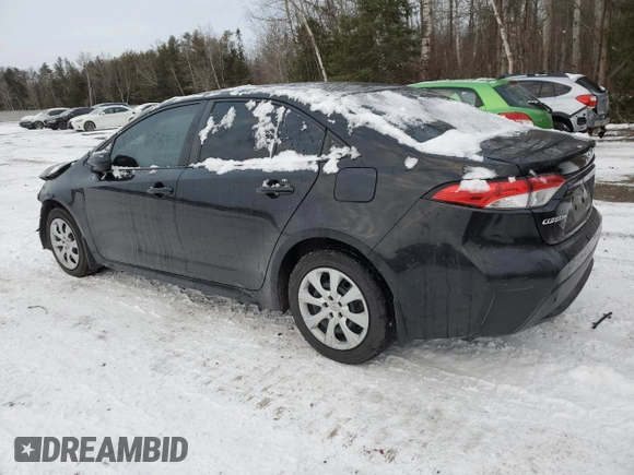 2021 Toyota Corolla L with VIN 5YFBPMBE9MP152360, listed as a Copart auction lot 83143844 with 136,981 mi miles and Salvage Title. Bid and sale history available at carsss.com. Image 2.