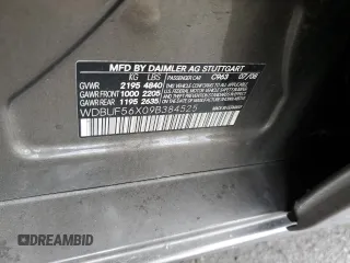 2009 Mercedes-Benz E-Class Luxury 3.5L with VIN WDBUF56X09B384525, listed as a Copart auction lot 48592155 with 93,272 mi miles and Salvage Title. Bid and sale history available at carsss.com. Image 14.