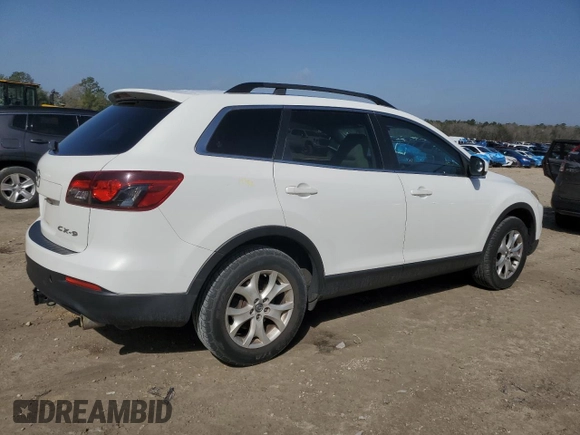 2013 Mazda CX-9 Sport with VIN JM3TB2BA5D0424280, listed as a Copart auction lot 47584815 with 165,439 mi miles and Non Repairable. Bid and sale history available at carsss.com. Image 3.