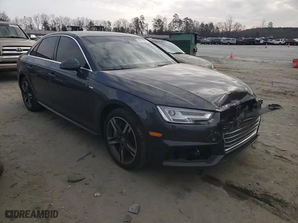 2018 Audi A4 Premium Plus with VIN WAUENAF4XJA053224, listed as a Copart auction lot 43617075 with 62,307 mi miles and Clean Title. Bid and sale history available at carsss.com. Image 11.