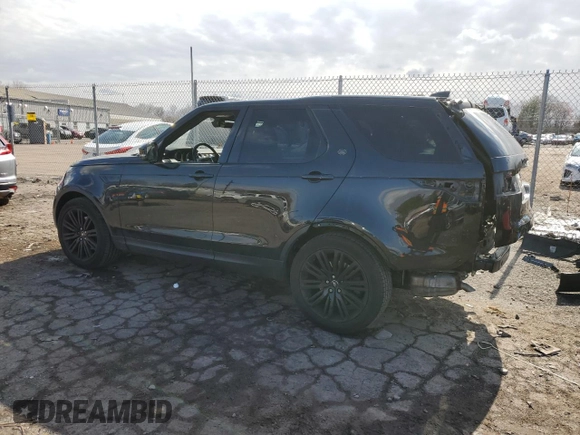 2017 Land Rover Discovery HSE Luxury z VIN SALRHBBV9HA044632, wystawiony jako Copart lot #49712655 z przebiegiem 47 874 mil mil oraz Szkoda całkowita • Salvage title. Historia ofert i sprzedaży dostępna na DreamBid. Obrazek 2.