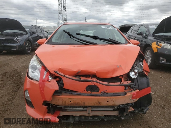 2014 Toyota Prius One with VIN JTDKDTB38E1073950, listed as a Copart auction lot 53983465 with 109,222 mi miles and Salvage Title. Bid and sale history available at DreamBid. Image 5.
