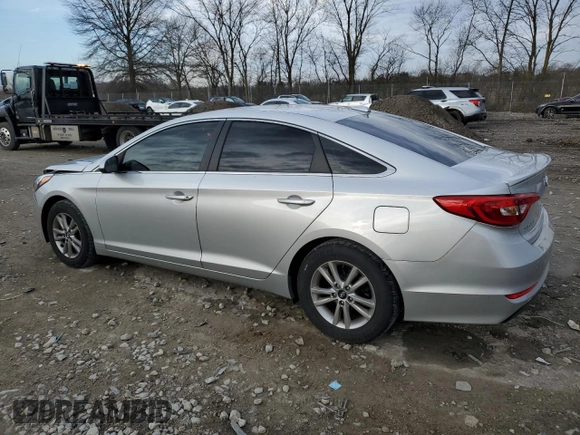 2017 Hyundai Sonata 2.4L with VIN 5NPE24AF0HH539887, listed as a Copart auction lot 50719265 with 56,849 mi miles and Salvage Title. Bid and sale history available at carsss.com. Image 2.