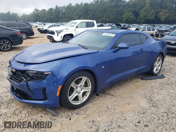 2019 Chevrolet Camaro 2LT with VIN 1G1FD1RX2K0150546, listed as a Copart auction lot 44553425 with 70,373 mi miles and Salvage Title. Bid and sale history available at carsss.com. Image 1.