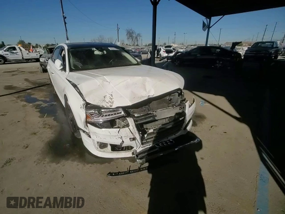 2016 Audi A8 L 4.0T Sport with VIN WAU43AFD9GN012148, listed as a Copart auction lot 86842964 with Not Provided miles and Salvage Title. Bid and sale history available at carsss.com. Image 11.