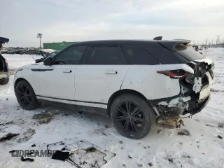 2021 Land Rover Range Rover Velar R-Dynamic S with VIN SALYT2EX4MA319874, listed as a Copart auction lot 45609085 with 25,675 mi miles and Salvage title. Bid and sale history available at DreamBid. Image 2.