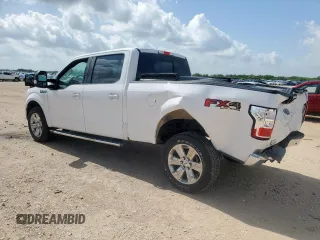 2018 Ford F-150 XL with VIN 1FTFW1E52JKE57028, listed as a Copart auction lot 61970095 with 95,475 mi miles and Salvage title. Bid and sale history available at DreamBid. Image 2.