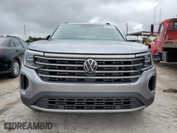 2024 Volkswagen Atlas SE с VIN 1V2DR2CAXRC555619, выставлен на аукционе Copart как лот 75097554 с пробегом Не указан миль и Списание • Salvage title. История ставок и продаж доступна на DreamBid. Изображение 5.