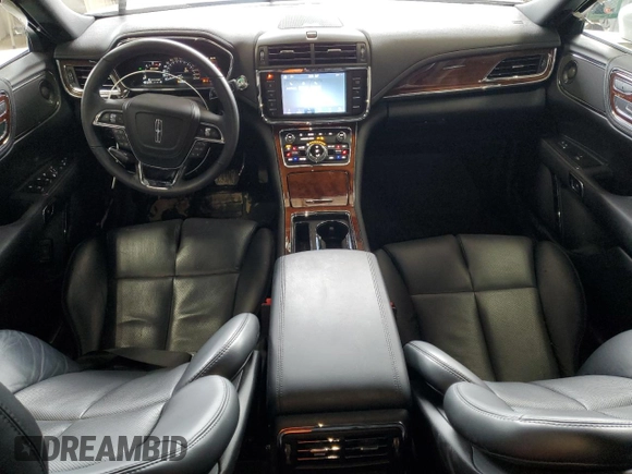 2020 Lincoln Continental Standard with VIN 1LN6L9VK1L5601923, listed as a Copart auction lot 49656935 with 8,271 mi miles and Salvage Title. Bid and sale history available at carsss.com. Image 8.