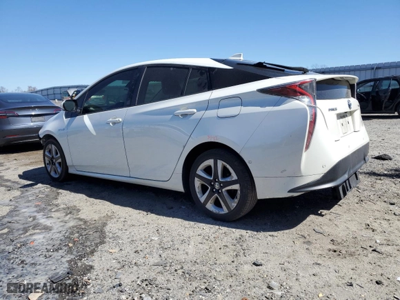 2016 Toyota Prius Four with VIN JTDKARFU0G3001887, listed as a Copart auction lot 49730045 with 124,447 mi miles and Salvage Title. Bid and sale history available at carsss.com. Image 2.