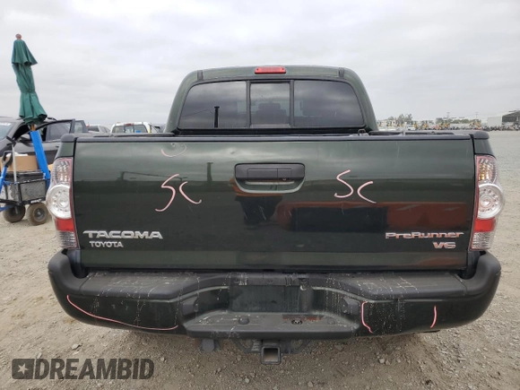 2013 Toyota Tacoma PreRunner with VIN 3TMJU4GN9DM141945, listed as a Copart auction lot 64747625 with 130,793 mi miles and Salvage title. Bid and sale history available at DreamBid. Image 6.