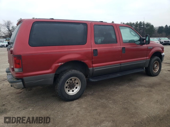 2004 Ford Excursion Special Serv с VIN 1FMNU41L44EB01671, выставлен на аукционе Copart как лот 85745504 с пробегом 202 510 миль миль и Чистый • Clean title. История ставок и продаж доступна на DreamBid. Изображение 3.