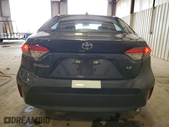 2024 Toyota Corolla LE z VIN 5YFB4MDE4RP171511, wystawiony jako Copart lot #60405915 z przebiegiem 9 527 mil mil oraz Szkoda całkowita • Salvage title. Historia ofert i sprzedaży dostępna na DreamBid. Obrazek 6.