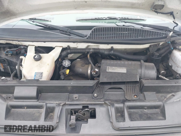 2013 Chevrolet Express Cargo with VIN 1GCSGAFX1D1162542, listed as a IAAI auction lot 42529901 with 310,164 mi miles and . Bid and sale history available at DreamBid. Image 10.
