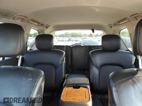 2019 Infiniti QX80 LUXE with VIN JN8AZ2NF9K9683385, listed as a Copart auction lot 62363624 with 95,335 mi miles and Clean Title. Bid and sale history available at carsss.com. Image 10.
