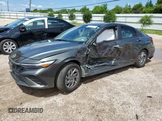 2024 Hyundai Elantra SEL with VIN KMHLM4DG3RU814614, listed as a Copart auction lot 55095865 with 12,282 mi miles and Clean title. Bid and sale history available at DreamBid. Image 1.
