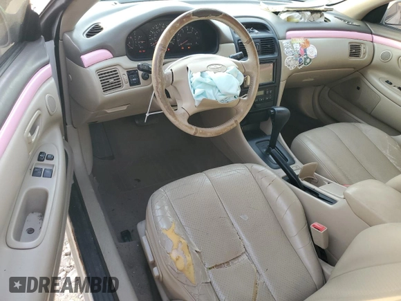 2000 Toyota Solara SE with VIN 2T1CF28PXYC361360, listed as a Copart auction lot 75816864 with 234,486 mi miles and Non Repairable. Bid and sale history available at DreamBid. Image 8.