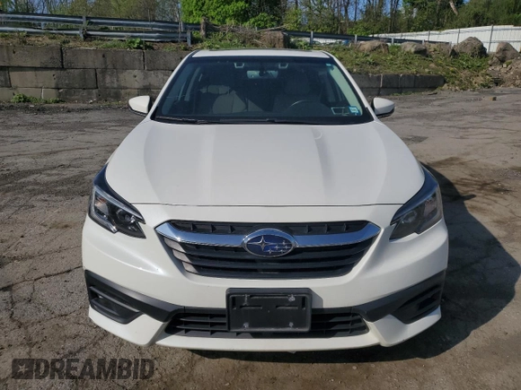 2021 Subaru Legacy Premium with VIN 4S3BWAF6XM3020107, listed as a Copart auction lot 51219395 with 32,873 mi miles and Salvage title. Bid and sale history available at DreamBid. Image 5.