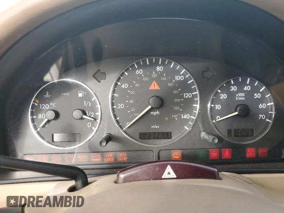 2003 Mercedes-Benz M-Class 3.2L with VIN 4JGAB54E53A395112, listed as a Copart auction lot 74948134 with 203,273 mi miles and Salvage Title. Bid and sale history available at carsss.com. Image 9.