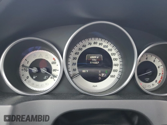2015 Mercedes-Benz E 400 with VIN WDDKK6FF4FF304607, listed as a Copart auction lot 80517184 with 111,537 mi miles and Salvage title. Bid and sale history available at DreamBid. Image 9.