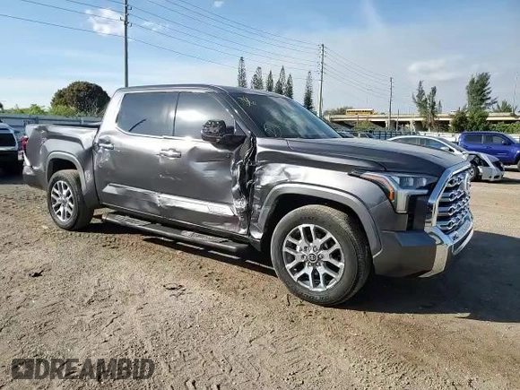 2022 Toyota Tundra 2WD 1794 Edition with VIN 5TFMA5AB2NX005596, listed as a Copart auction lot 37851473 with 12,257 mi miles. Bid and sale history available at carsss.com. Image 11.