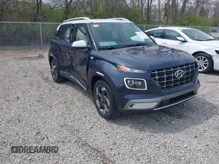 2021 Hyundai Venue SEL with VIN KMHRC8A32MU096200, listed as a IAAI auction lot 42070254 with 6,374 mi miles and . Bid and sale history available at carsss.com. Image 1.