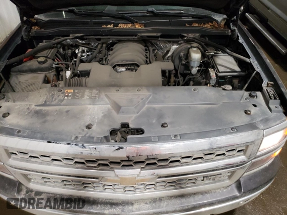 2014 Chevrolet Silverado 1500 LTZ with VIN 1GCVKSEC0EZ377719, listed as a Copart auction lot 52186575 with 62,580 mi miles and Salvage Title. Bid and sale history available at DreamBid. Image 11.