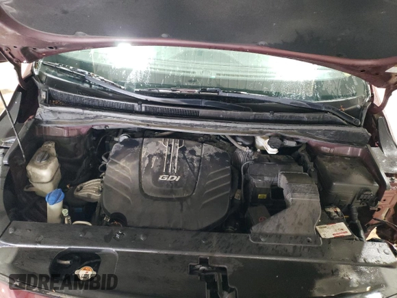 2016 Kia Sedona SX with VIN KNDMC5C10G6155746, listed as a Copart auction lot 51518415 with 181,030 mi miles and Salvage Title. Bid and sale history available at carsss.com. Image 12.