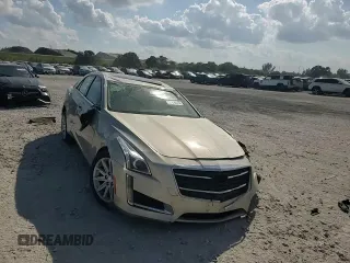 2015 Cadillac CTS Luxury RWD with VIN 1G6AR5SXXF0125522, listed as a Copart auction lot 49418515 with 75,331 mi miles and Salvage Title. Bid and sale history available at DreamBid. Image 10.