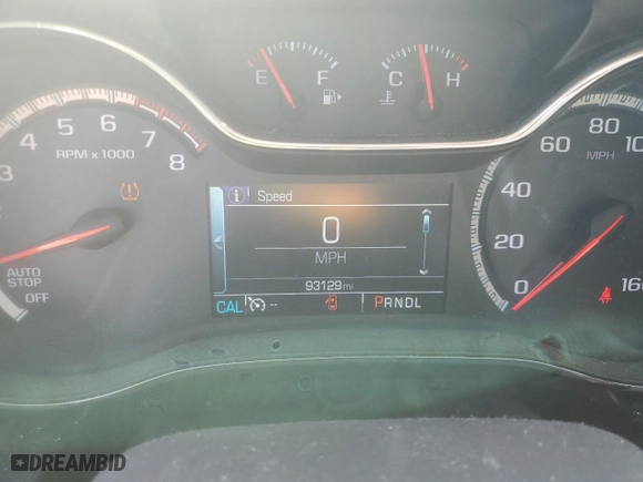 2016 Chevrolet Cruze Premier with VIN 1G1BG5SM0G7238734, listed as a Copart auction lot 47761365 with 93,129 mi miles and Salvage Title. Bid and sale history available at carsss.com. Image 9.