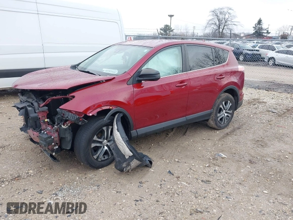 2018 Toyota RAV4 LE with VIN 2T3ZFREV9JW514778, listed as a IAAI auction lot 41202060 with 99,405 mi miles. Bid and sale history available at carsss.com. Image 17.