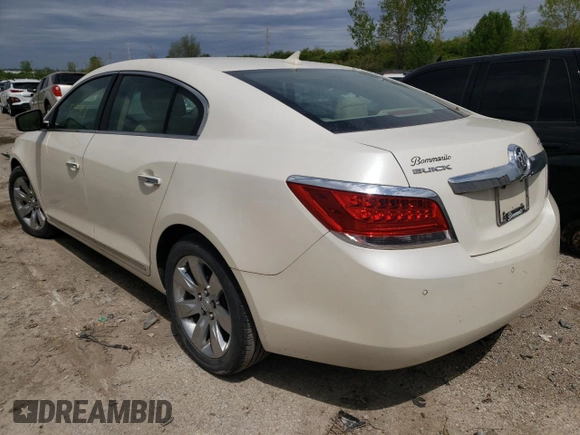 2011 Buick LaCrosse CXL with VIN 1G4GC5GD1BF362913, listed as a Copart auction lot 52323084 with 124,397 mi miles and Non Repairable. Bid and sale history available at DreamBid. Image 3.