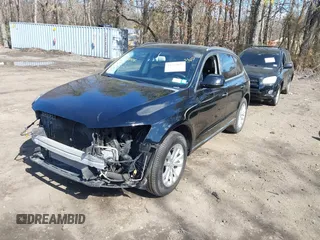 2015 Audi Q5 Premium Plus with VIN WA1LFAFP2FA092635, listed as a IAAI auction lot 41732845 with 104,585 mi miles. Bid and sale history available at carsss.com. Image 18.