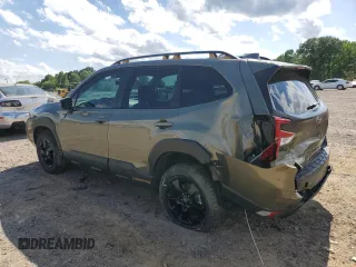 2023 Subaru Forester Wilderness with VIN JF2SKAMC7PH521551, listed as a Copart auction lot 55229855 with 20,515 mi miles and Salvage title. Bid and sale history available at DreamBid. Image 2.