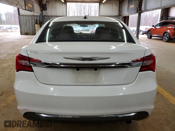 2013 Chrysler 200 LX with VIN 1C3CCBAB9DN761882, listed as a Copart auction lot 85113374 with 164,102 mi miles and Salvage Title. Bid and sale history available at carsss.com. Image 6.