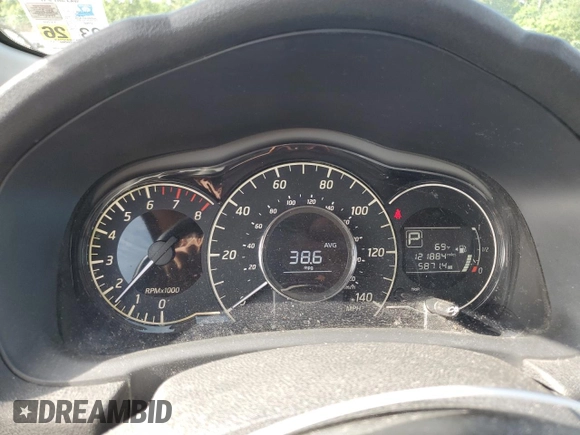 2016 Nissan Note S с VIN 3N1CE2CP1GL354886, выставлен на аукционе Copart как лот 60691385 с пробегом 121 884 миль миль и Списание • Salvage title. История ставок и продаж доступна на DreamBid. Изображение 9.