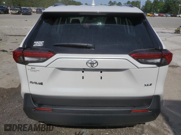2024 Toyota RAV4 XLE Premium with VIN 2T3C1RFV9RW341472, listed as a Copart auction lot 55217545 with 7,314 mi miles and Salvage title. Bid and sale history available at DreamBid. Image 6.
