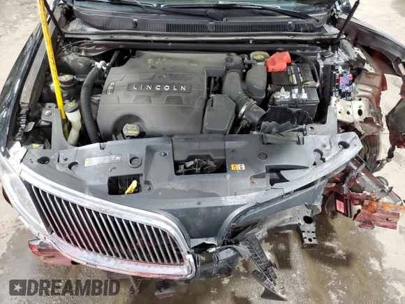 2013 Lincoln MKS with VIN 1LNHL9EK8DG611332, listed as a Copart auction lot 58043345 with 118,910 mi miles and Non repairable. Bid and sale history available at DreamBid. Image 11.