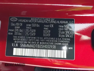 2025 Genesis GV70 2.5T z VIN 5NMMADTB2SH032938, wystawiony jako IAAI lot #41561830 z przebiegiem 2 456 mil mil oraz . Historia ofert i sprzedaży dostępna na DreamBid. Obrazek 9.