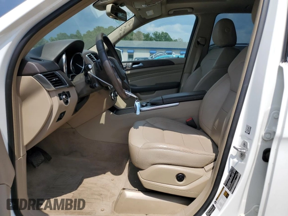 2015 Mercedes-Benz M 350 with VIN 4JGDA5JB2FA588896, listed as a Copart auction lot 62105315 with 91,992 mi miles and Salvage title. Bid and sale history available at DreamBid. Image 7.