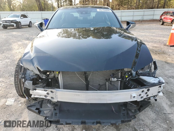 2023 Lexus IS with VIN JTHBZ1B25P5070401, listed as a Copart auction lot 45193095 with 16,017 mi miles and Salvage Title. Bid and sale history available at carsss.com. Image 5.