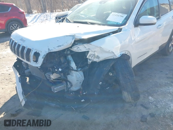 2021 Jeep Cherokee Limited z VIN 1C4PJMDX7MD148011, wystawiony jako IAAI lot #41494706 z przebiegiem 66 108 mil mil oraz . Historia ofert i sprzedaży dostępna na DreamBid. Obrazek 6.