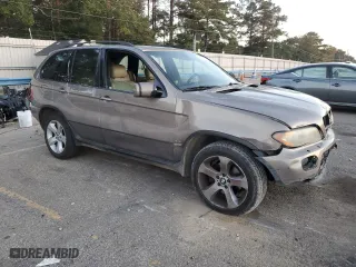 2004 BMW X5 4.4i with VIN 5UXFB53594LV02646, listed as a Copart auction lot 83036934 with 180,810 mi miles and Salvage Title. Bid and sale history available at carsss.com. Image 4.