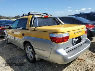 2003 Subaru Baja Special Sports с VIN 4S4BT62C237112445, выставлен на аукционе Copart как лот 73951354 с пробегом 271 636 миль миль и На запчасти • Non repairable. История ставок и продаж доступна на DreamBid. Изображение 2.
