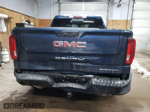 2022 GMC Sierra 1500 with VIN 1GTUUGET0NZ516704, listed as a Copart auction lot 84078854 with 54,958 mi miles and Clean Title. Bid and sale history available at DreamBid. Image 6.